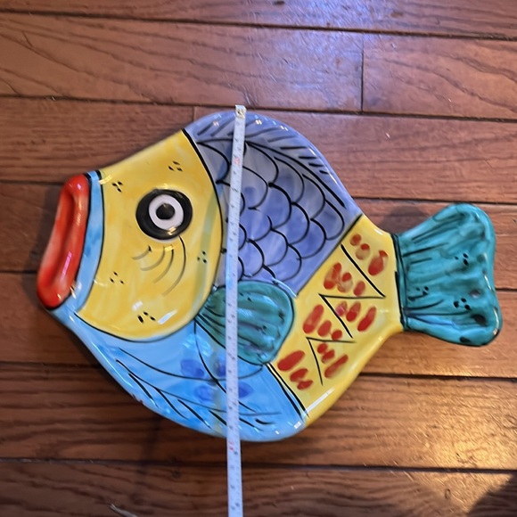 Vintage Vietri Made in Italy Hand Painted Fish Plates/Bowls - Picture 11 of 16